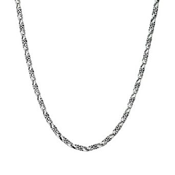 Men's LYNX Stainless Steel Link Chain Necklace