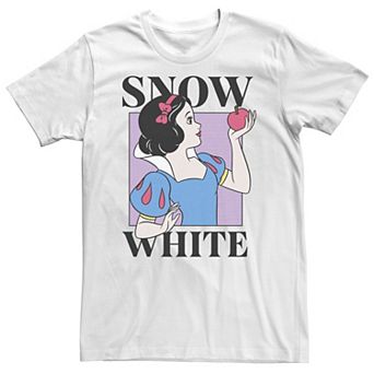 Big & Tall Disney Snow White And The Seven Dwarfs Front & Back Box Up Tee