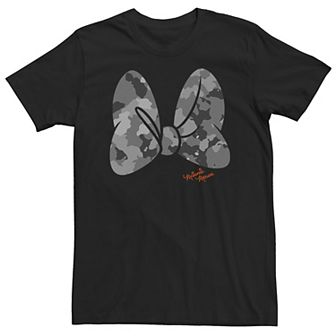 Big & Tall Disney Minnie Mouse Camouflage Logo Tee