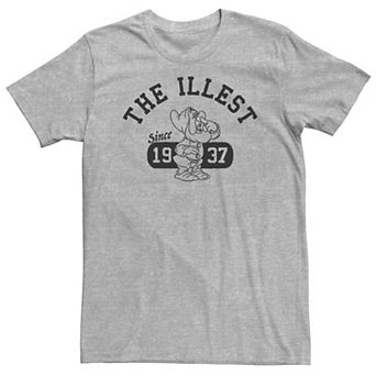 Big & Tall Disney Snow White Sneezy Illest Vintage Tee