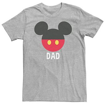 Disney's Mickey Mouse Big & Tall Dad Logo Tee