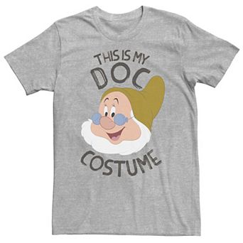 Big & Tall Disney Snow White This Is My Doc Costume Halloween Tee
