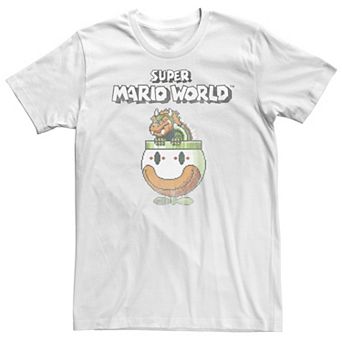 Big & Tall Nintendo Bowser Is King Vintage Gaming Tee