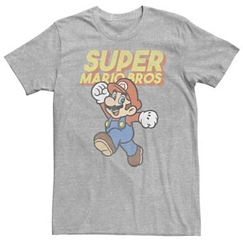 Big & Tall Nintendo Super Mario Bros. Retro Jump Poster Tee