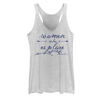 Juniors' "Women Who Explore" Women's Empowerment Tank Top