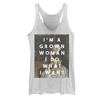 Juniors' "I'm A Grown Woman" Women's Empowerment Tank Top