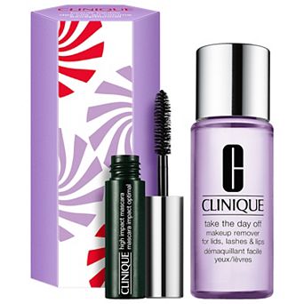 CLINIQUE Mini High Impact Mascara & Take The Day Off Makeup Remover Duo