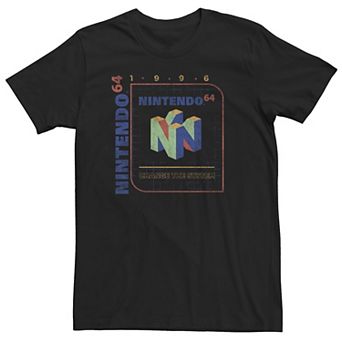 Big & Tall Nintendo 64 1996 Change The System Tee