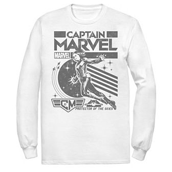 Men's Captain Marvel Protector Of The Skies Tee