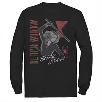 Men's Marvel Black Widow Retro Tee