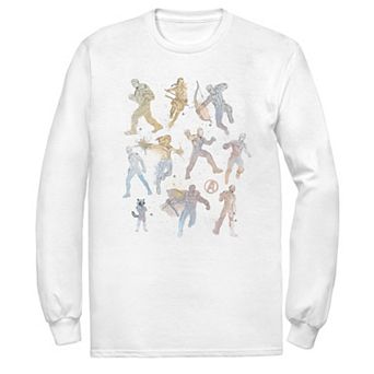 Men's Marvel Avenger's Endgame Watercolor Graphic Tee