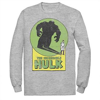 Men's Marvel Hulk Transformation Shadow Tee