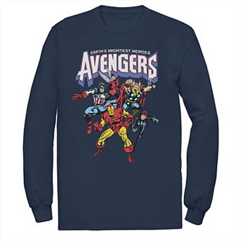 Men's Marvel Avengers Classic Vintage Group Shot Tee