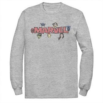 Men's Marvel Avengers Retro Style Logo Tee