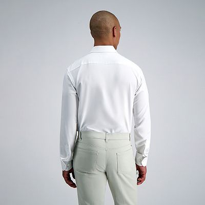 haggar slim fit dress shirt Amazon.com: Haggar Men's Premium Comfort Slim Fit Wrinkle Resistant Dress  Shirt Blue : Clothing, Shoes & Jewelry