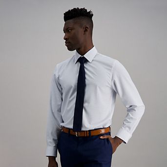 Men's Haggar® Smart Wash® Slim Fit Wrinkle Free Dress Shirt