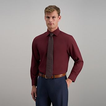 Men's Haggar® Smart Wash® Slim Fit Wrinkle Free Dress Shirt
