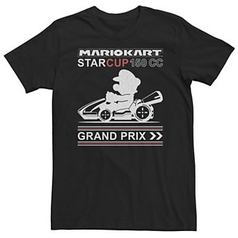 Big & Tall Mario Kart Star Cup 150 CC Grand Prix Tee