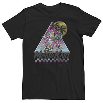 Big & Tall Mario Kart Mario And Luigi Good Time Since 92 Vintage Tee