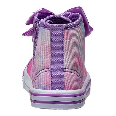 Laura Ashley Toddler Girls' Bow High-Top Sneakers