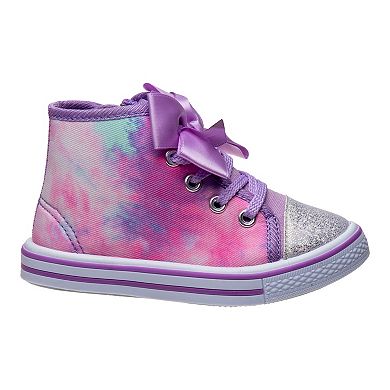Laura Ashley Toddler Girls' Bow High-Top Sneakers