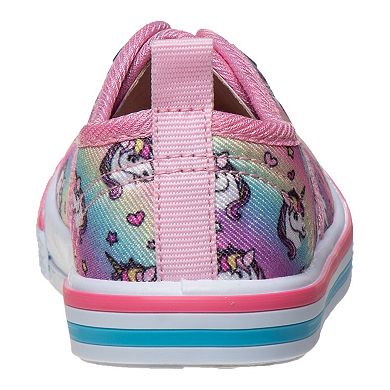 Laura Ashley Toddler Girls' Unicorn Slip-On Sneakers
