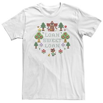 Big & Tall Animal Crossing Loan Sweet Loan Tee