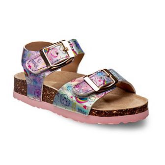 Laura Ashley Toddler Girls' Unicorn Buckle Sandals