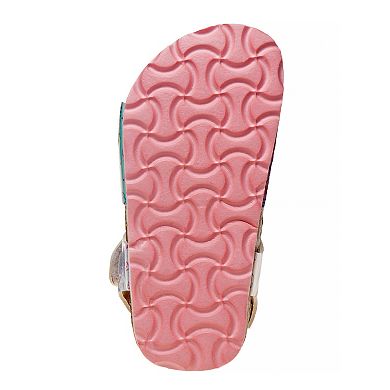 Laura Ashley Toddler Girls' Unicorn Buckle Sandals