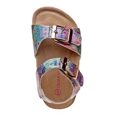 Laura Ashley Toddler Girls' Unicorn Buckle Sandals 