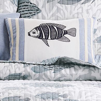 Levtex Home Cambria Fish Pillow