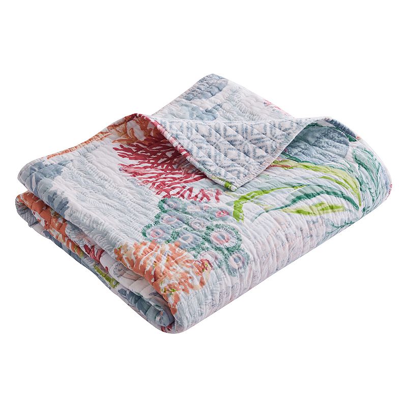 Levtex Home Sunset Bay Quilted Throw, Multicolor