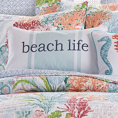 Levtex Home Sunset Bay Beach Life Pillow