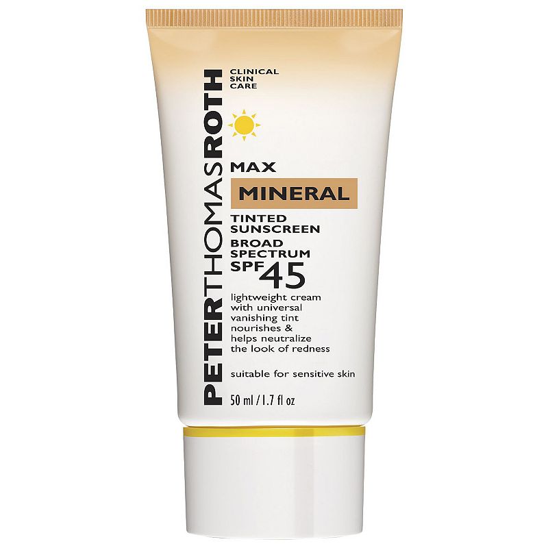 Max Mineral Tinted Sunscreen Broad Spectrum SPF 45, Size: 1.7 FL Oz, Multic