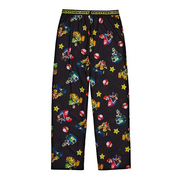 Boys 8 12 Nintendo Mario Kart Pajama Pants