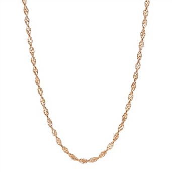 Forever 18K Rose Gold Dorcia Chain Necklace