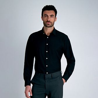 Men's Haggar® Smart Wash® Classic Fit Wrinkle Free Dress Shirt