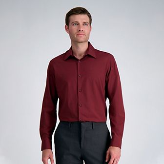 Men's Haggar® Smart Wash® Classic Fit Wrinkle Free Dress Shirt