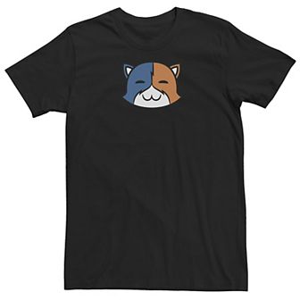 Big & Tall Fortnite Smile Meowscles Big Face Tee