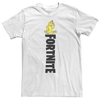 Big & Tall Fortnite Peely Peace Vertical Logo Tee