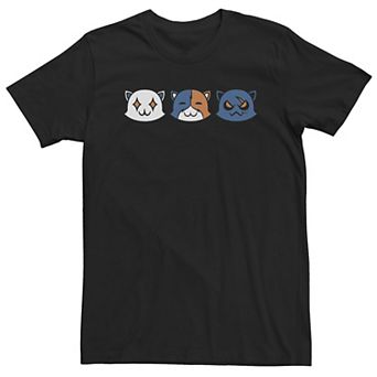 Big & Tall Fortnite Persona Meowscles Group Shot Tee