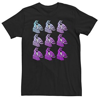 Big & Tall Fortnite Llama Stack Poster Tee