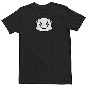 Big & Tall Fortnite Ghost Meowscles Big Face Tee