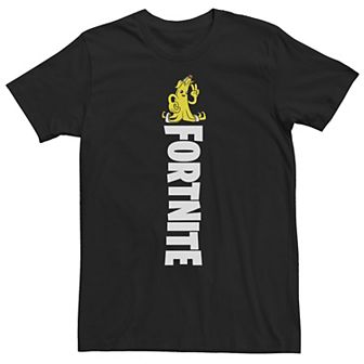 Big & Tall Fortnite Peely Peace Vertical Logo Tee