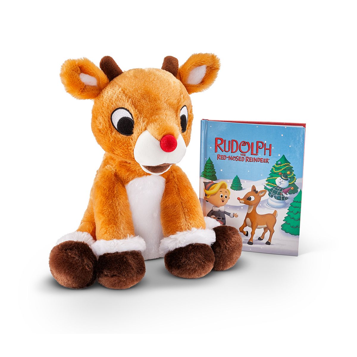 Rudolph reindeer best sale stuffed animal