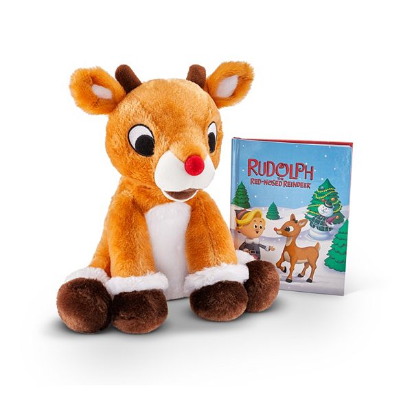 Rudolph the red nosed reindeer hot sale stuffed animal