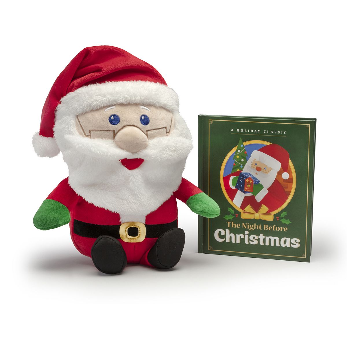 Kohl's Cares The Night Before Christmas Santa Book and Plush Bundle