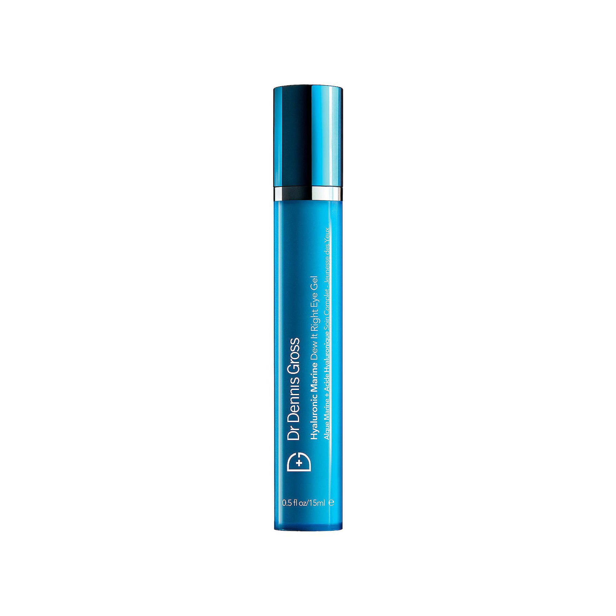 Dr. Dennis Gross Skincare Hyaluronic Marine Dew It Right Eye Gel, Size: 0.5