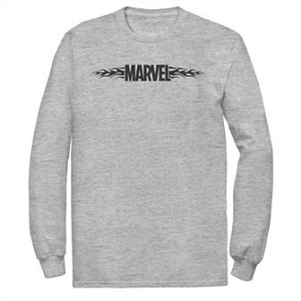 Men's Marvel Flames Logo Tee