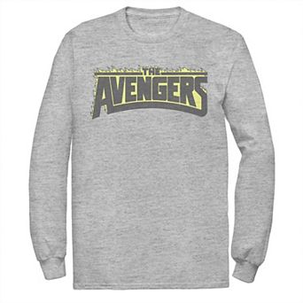Men's Marvel The Avengers Flaming Logo Graphic Tee